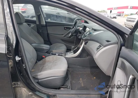 2013 Hyundai Elantra Gls из США, поврежденный, VIN KMHDH4AE7DU755202